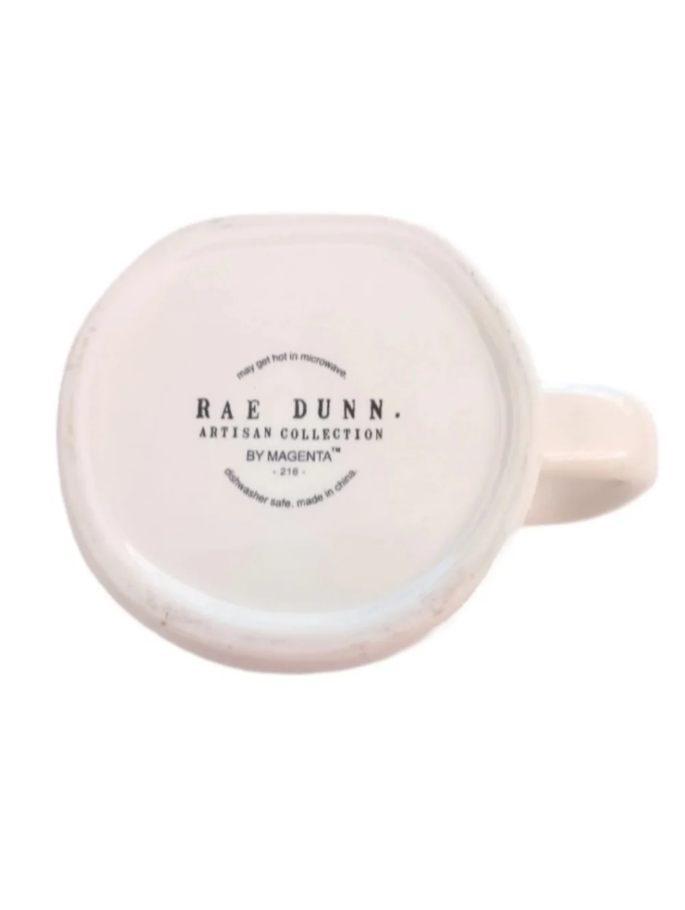 NWOT Rae Dunn Artisan Collection Ceramic White Mug | DUNN FUND